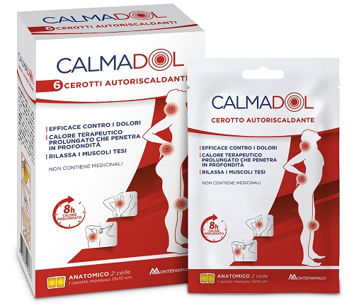 CALMADOL CEROTTO RISCALDANTE PACK 6 PEZZI - Parafarmacia Mostacciano