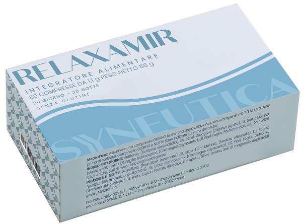 RELAXAMIR 60 COMPRESSE - Parafarmacia Mostacciano