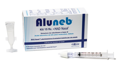 ALUNEB KIT SOLUZIONE ISOTONICA 15 FLACONCINI DA 4 ML + MAD NASAL ATOMIZZATORE - Parafarmacia Mostacciano