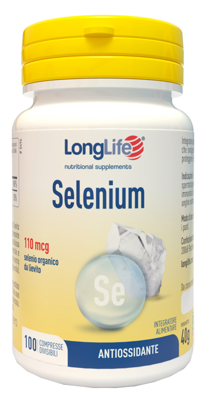 LONGLIFE SELENIUM 100 COMPRESSE - Parafarmacia Mostacciano