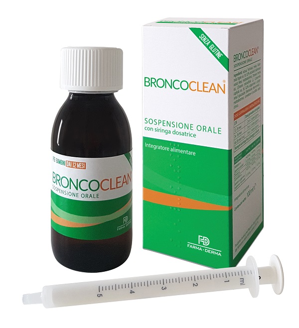 BRONCOCLEAN SOSPENSIONE ORALE 100 ML - Parafarmacia Mostacciano