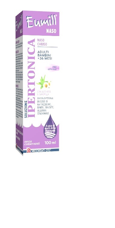 EUMILL NASO SPRAY SOLUZIONE IPERTONICA 100 ML - Parafarmacia Mostacciano