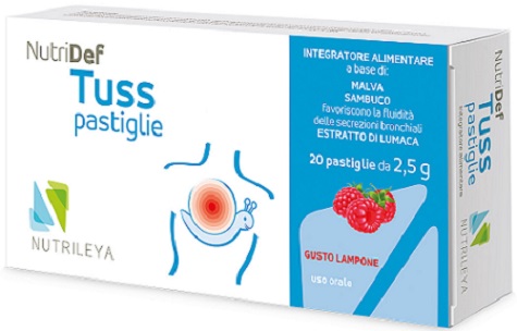 NUTRIDEF TUSS 20 PASTIGLIE LAMPONE - Parafarmacia Mostacciano