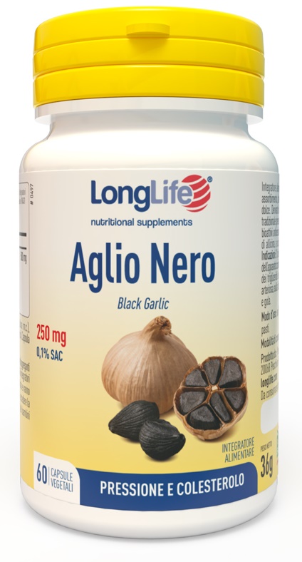 LONGLIFE AGLIO NERO 60 VEGICAPSULE - Parafarmacia Mostacciano