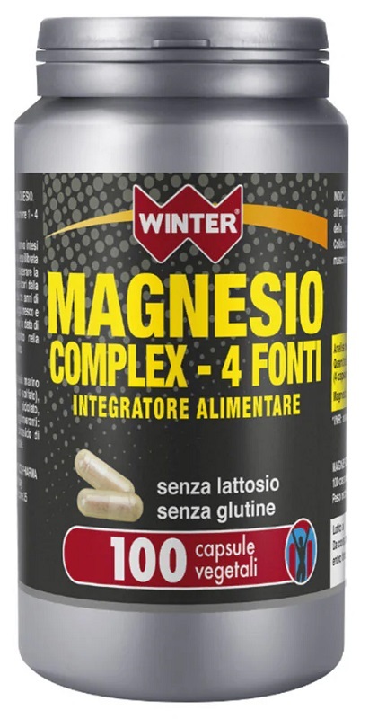 WINTER MAGNESIO COMPLEX 4 FONTI 100 CAPSULE VEGETALI - Parafarmacia Mostacciano