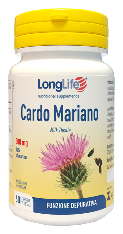 LONGLIFE CARDO MARIANO 60 CAPSULE - Parafarmacia Mostacciano