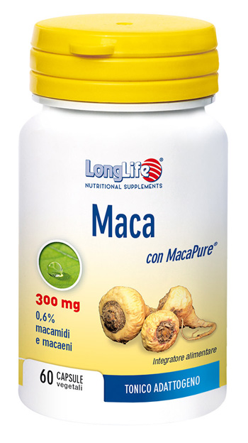 LONGLIFE MACA 60 CAPSULE - Parafarmacia Mostacciano