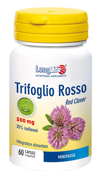 LONGLIFE TRIFOGLIO ROSSO 60 CAPSULE - Parafarmacia Mostacciano
