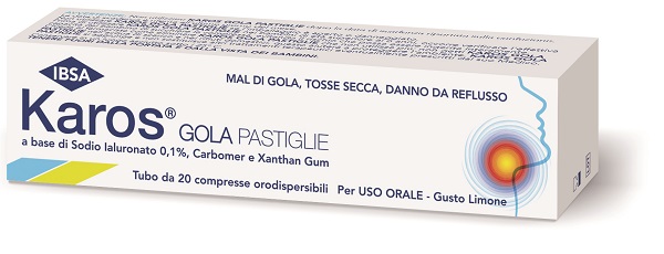 KAROS GOLA 20 PASTIGLIE ORODISPERSIBILI - Parafarmacia Mostacciano