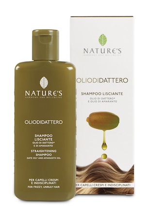 NATURE'S OLIO DI DATTERO SHAMPOO LISCIANTE 200 ML - Parafarmacia Mostacciano