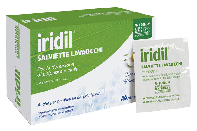 IRIDIL SALVIETTINE LAVAOCCHI 28 PEZZI - Parafarmacia Mostacciano