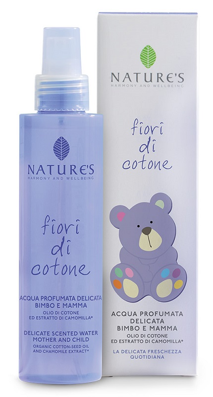 NATURE'S FIORI DI COTONE ACQUA PROFUMATA DELICATA BIMBO E MAMMA 150 ML - Parafarmacia Mostacciano