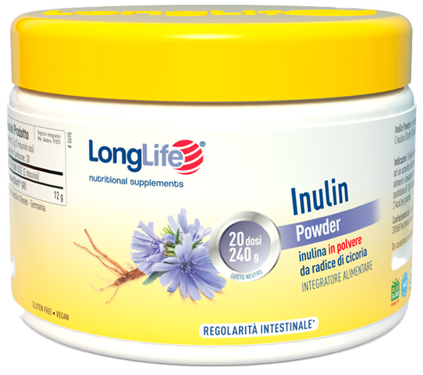 LONGLIFE INULINA POWDER 240 G - Parafarmacia Mostacciano