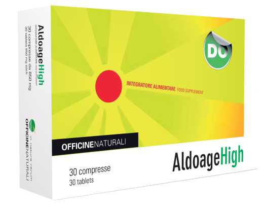 ALDOAGE HIGH 30 COMPRESSE 850 MG - Parafarmacia Mostacciano