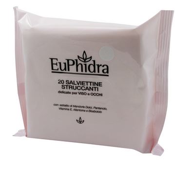 EUPHIDRA SALVIETTINE STRUCCANTI 20 PEZZI - Parafarmacia Mostacciano