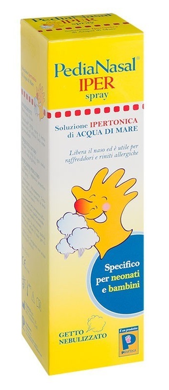 PEDIANASAL SPRAY IPERTONICO 100 ML 1 PEZZO - Parafarmacia Mostacciano