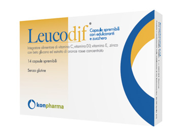 LEUCODIF 14 CAPSULE SPREMIBILI - Parafarmacia Mostacciano