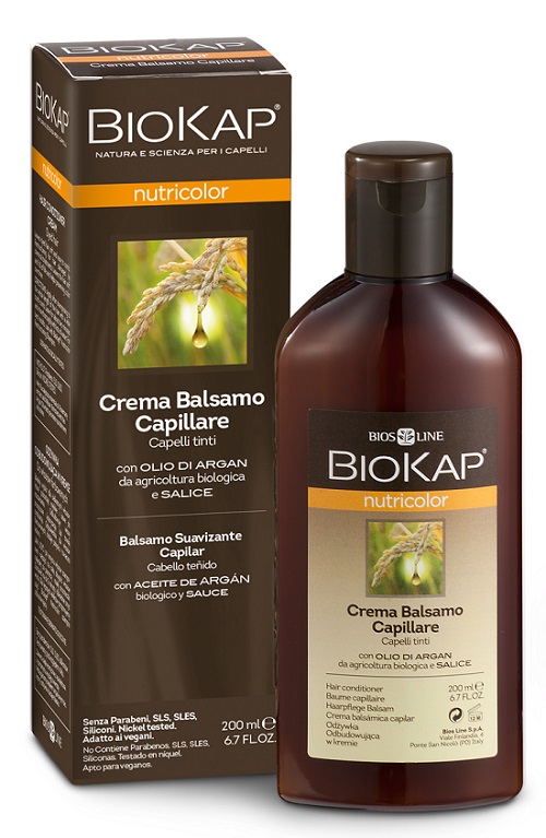 BIOKAP NUTRICOLOR CREMA BALSAMO CAPILLARE 200 ML - Parafarmacia Mostacciano