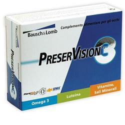 PRESERVISION 3 30 CAPSULE - Parafarmacia Mostacciano