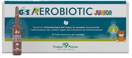 GSE AEROBIOTIC JUNIOR 10FLACONCINI DA 50ML - Parafarmacia Mostacciano