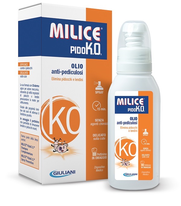 MILICE PIDOKO OLIO ANTIPEDICULOSI 75ML - Parafarmacia Mostacciano