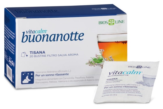 VITACALM BUONANOTTE TISANA - Parafarmacia Mostacciano