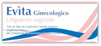 EVITA GINECOLOG UNGUENTO VAGINALE TUBO DA 30 G + 6 APPLICATORI VAGINALI MONOUSO - Parafarmacia Mostacciano
