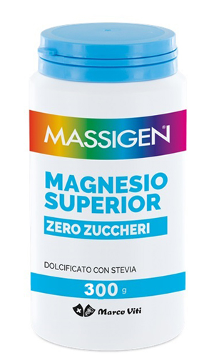 MASSIGEN MAGNESIO SUPERIOR ZERO ZUCCHERI 300 G - Parafarmacia Mostacciano