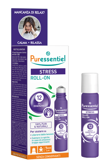 PURESSENTIEL ROLLER SOS STRESS 12 OLI ESSENZIALI 5 ML - Parafarmacia Mostacciano