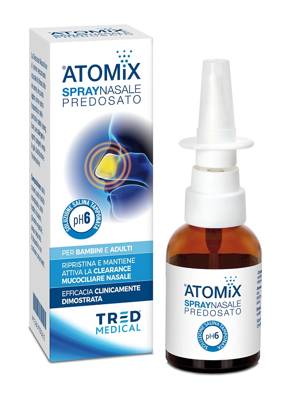 ATOMIX SOLUZIONE SALINA IPERTONICA SPRAY NASALE 30 ML - Parafarmacia Mostacciano