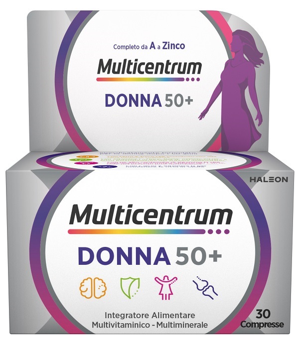 MULTICENTRUM DONNA 50+ 30 COMPRESSE - Parafarmacia Mostacciano