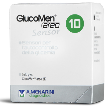 STRISCE GLUCOMEN AREO SENSOR PER ANALISI DEL GLUCOSIO 10 PEZZI - Parafarmacia Mostacciano