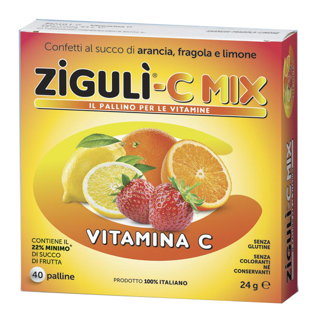 ZIGULI C MIX 40 PALLINE 24 G - Parafarmacia Mostacciano