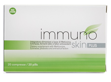 IMMUNO SKIN PLUS 20 COMPRESSE - Parafarmacia Mostacciano
