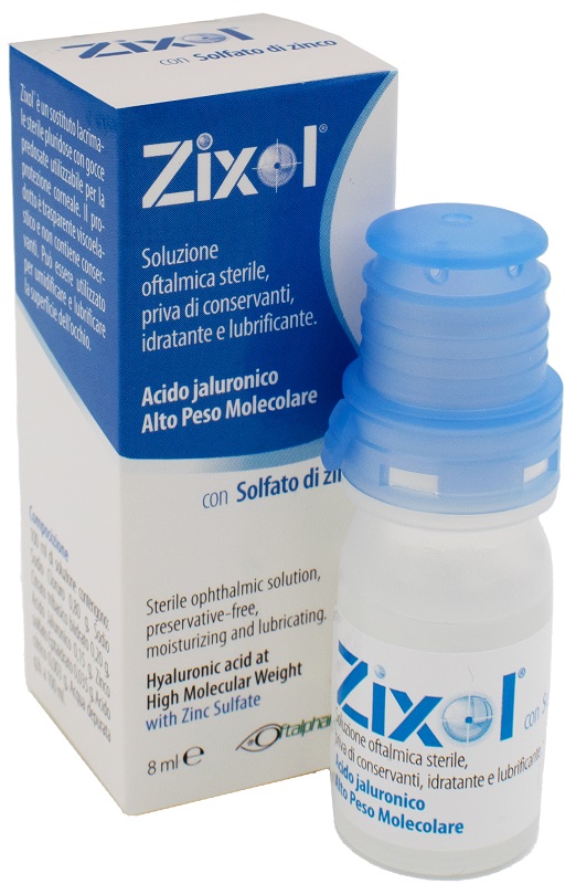 ZIXOL PLURIDOSE 8ML FLACONCINO STERILE - Parafarmacia Mostacciano
