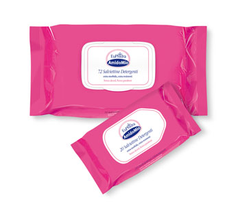 EUPHIDRA AMIDOMIO SALVIETTE UMIDIFICATE 72 PEZZI - Parafarmacia Mostacciano