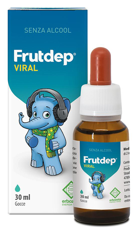 FRUTDEP VIRAL GOCCE 30 ML - Parafarmacia Mostacciano