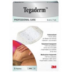 TEGADERM MEDICAZIONE IMPERMEABILE TRASPARENTE 5 PEZZI 6X7 CM - Parafarmacia Mostacciano