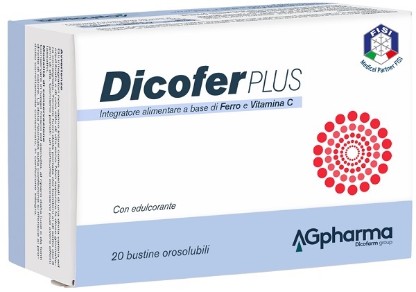 DICOFER PLUS 20 BUSTINE - Parafarmacia Mostacciano