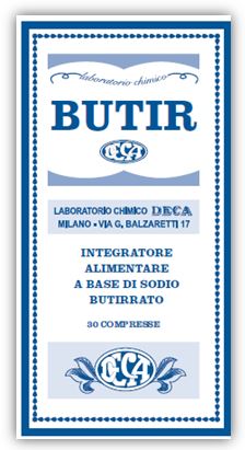BUTIR 30 COMPRESSE - Parafarmacia Mostacciano