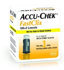LANCETTE PUNGIDITO ACCU-CHEK FASTCLIX 100 + 2 PEZZI - Parafarmacia Mostacciano