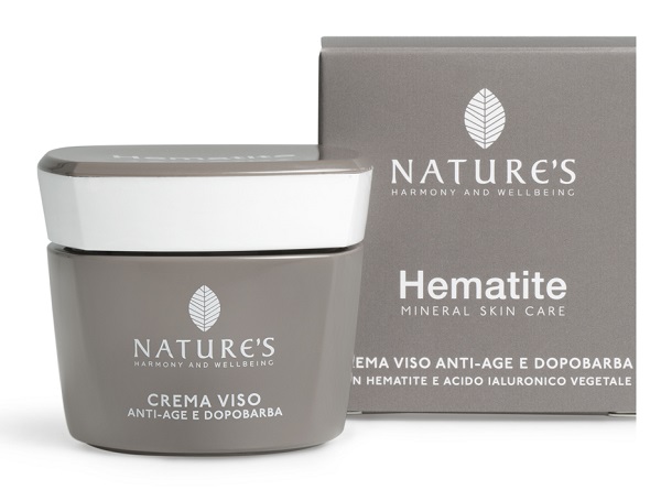 NATURE'S HEMATITE CREMA VISO ANTIAGE DOPOBARBA - Parafarmacia Mostacciano