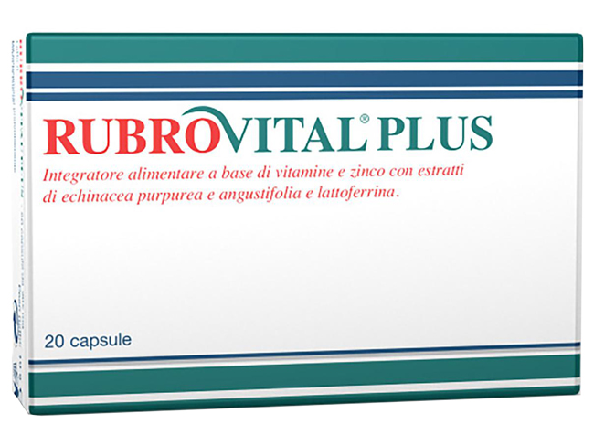 RUBROVITAL PLUS 20 CAPSULE - Parafarmacia Mostacciano