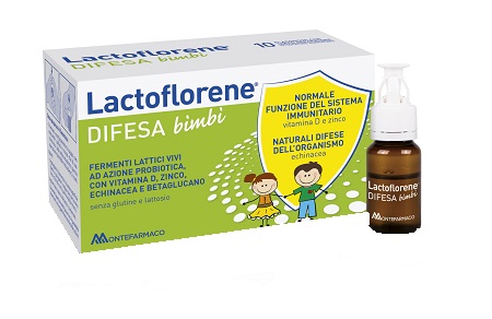 LACTOFLORENE DIFESA BAMBINI 10 FLACONI 100 ML - Parafarmacia Mostacciano