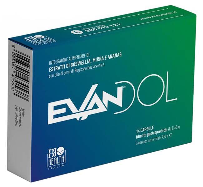 EVANDOL 14 CAPSULE - Parafarmacia Mostacciano