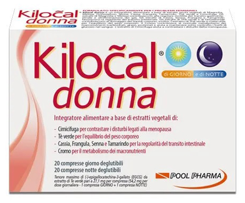 KILOCAL DONNA 40 COMPRESSE - Parafarmacia Mostacciano