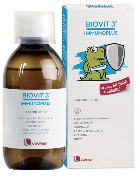 BIOVIT 3 IMMUNOPLUS 125 ML - Parafarmacia Mostacciano