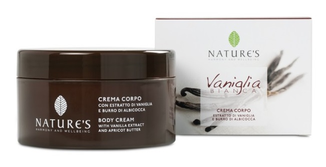NATURE'S VANIGLIA BIANCA CREMA CORPO 100 ML - Parafarmacia Mostacciano