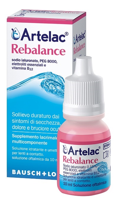 ARTELAC REBALANCE GOCCE OCULARI MULTIDOSE SENZA CONSERVANTI 10 ML - Parafarmacia Mostacciano