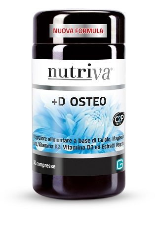 NUTRIVA +D OSTEO 60 COMPRESSE - Parafarmacia Mostacciano